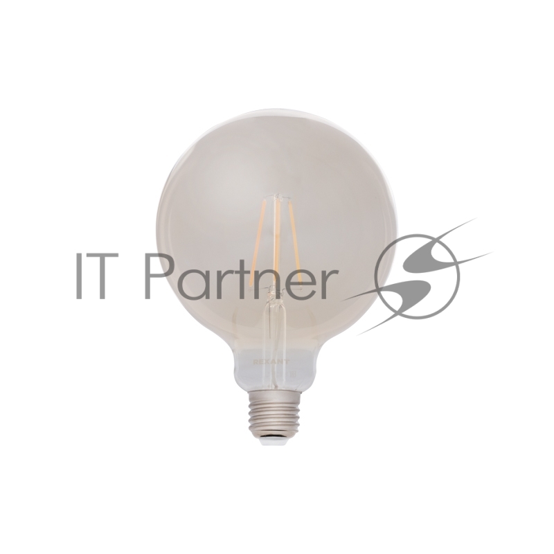 Лампа филаментная REXANT Груша A125 11.5 Вт 1380 Лм 2400K E27 золотистая колба