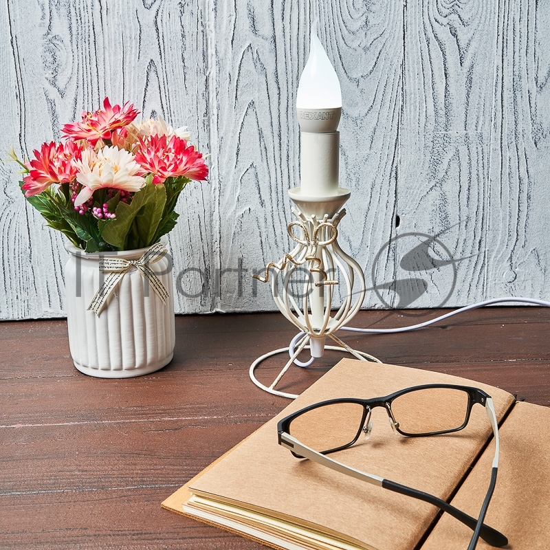 Лампа светодиодная Свеча на ветру (CW) 7,5 Вт E14 713 лм 6500 K холодный свет REXANT