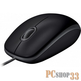 Мышь (910-005508) Logitech Wireless Mouse B110, SILENT Black