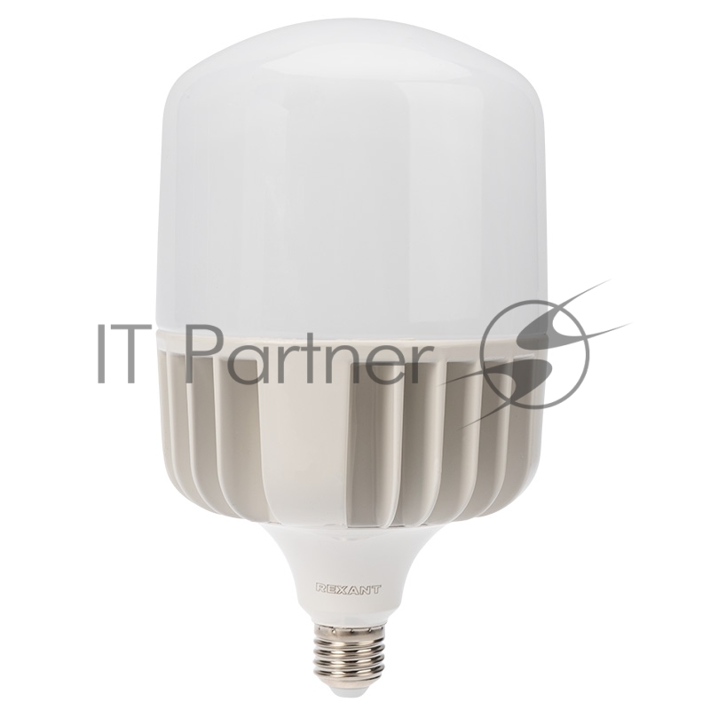 Лампа светодиодная высокомощная 100 Вт E27 с переходником на E40 9500 лм 6500 K холодный свет REXANT