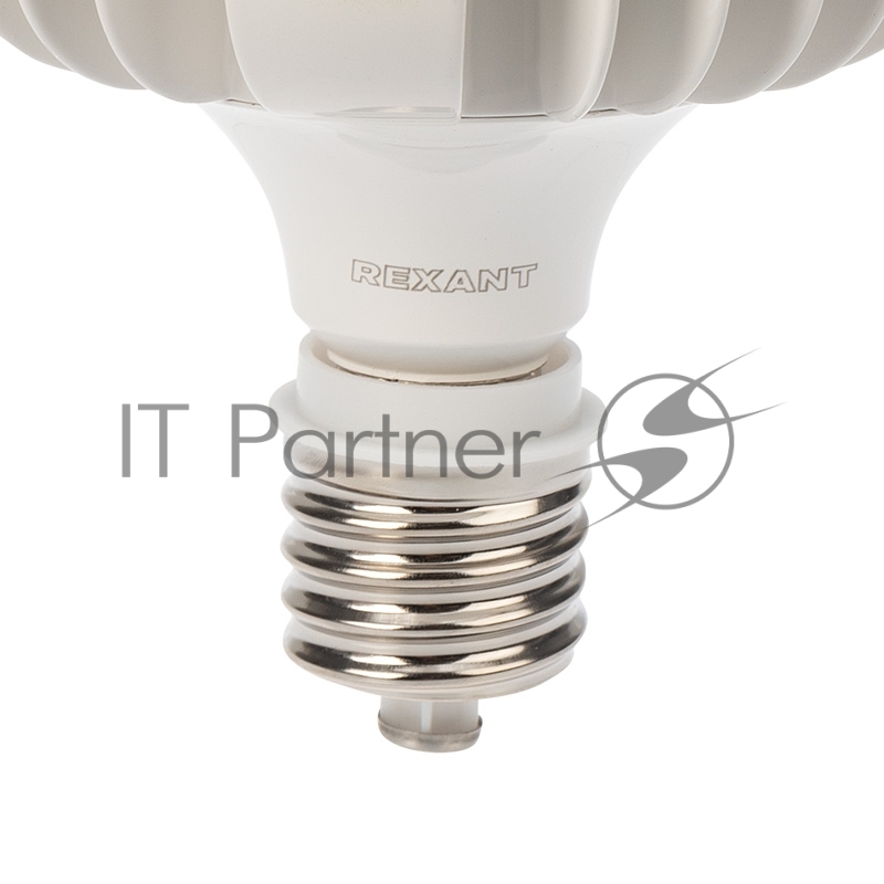 Лампа светодиодная высокомощная 100 Вт E27 с переходником на E40 9500 лм 6500 K холодный свет REXANT