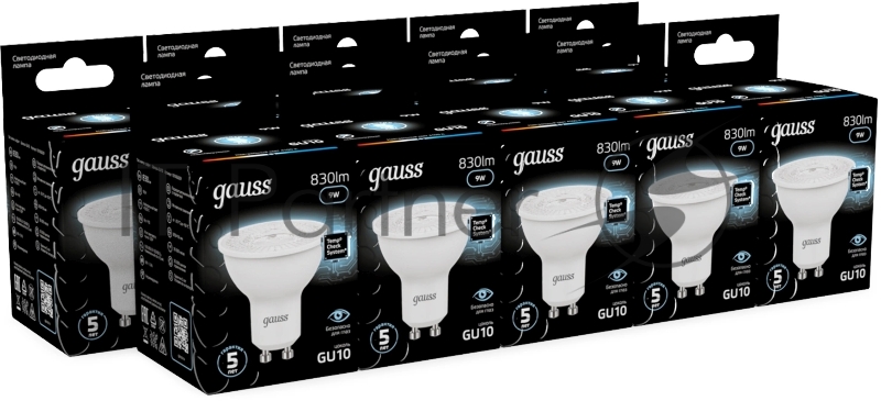 Лампа MR16 9W 830lm 4100K GU10 LED