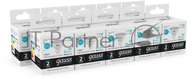 Лампа Elementary MR16 11W 850lm 4100K GU5.3 LED