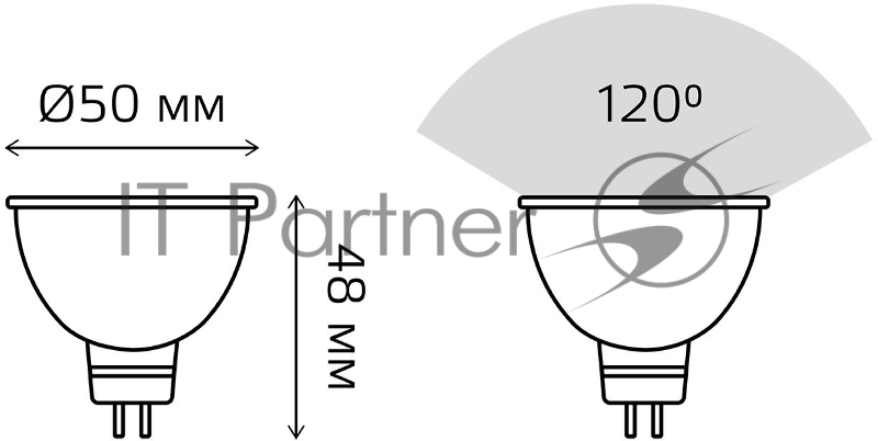 Лампа Elementary MR16 11W 850lm 4100K GU5.3 LED