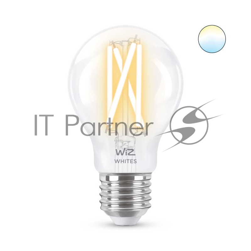 Лампа светодиодная WiZ Wi-Fi BLE 60WA60E27927-65CL1PF/6