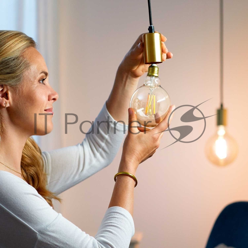 Лампа светодиодная WiZ Wi-Fi BLE 60WG95E27927-65CL1PF/6