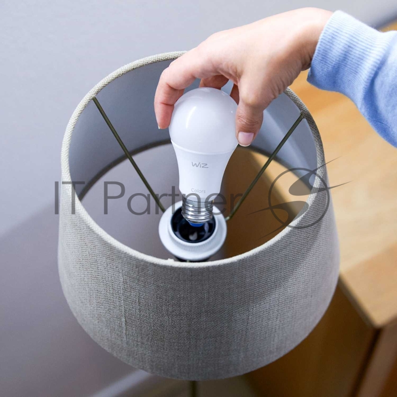 Лампа светодиодная WiZ Wi-Fi BLE 60WA60E27922-65RGB1PF/6