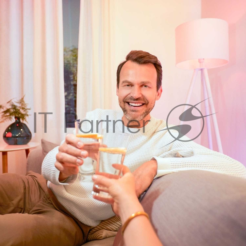 Лампа светодиодная WiZ Wi-Fi BLE 60WA60E27922-65RGB1PF/6