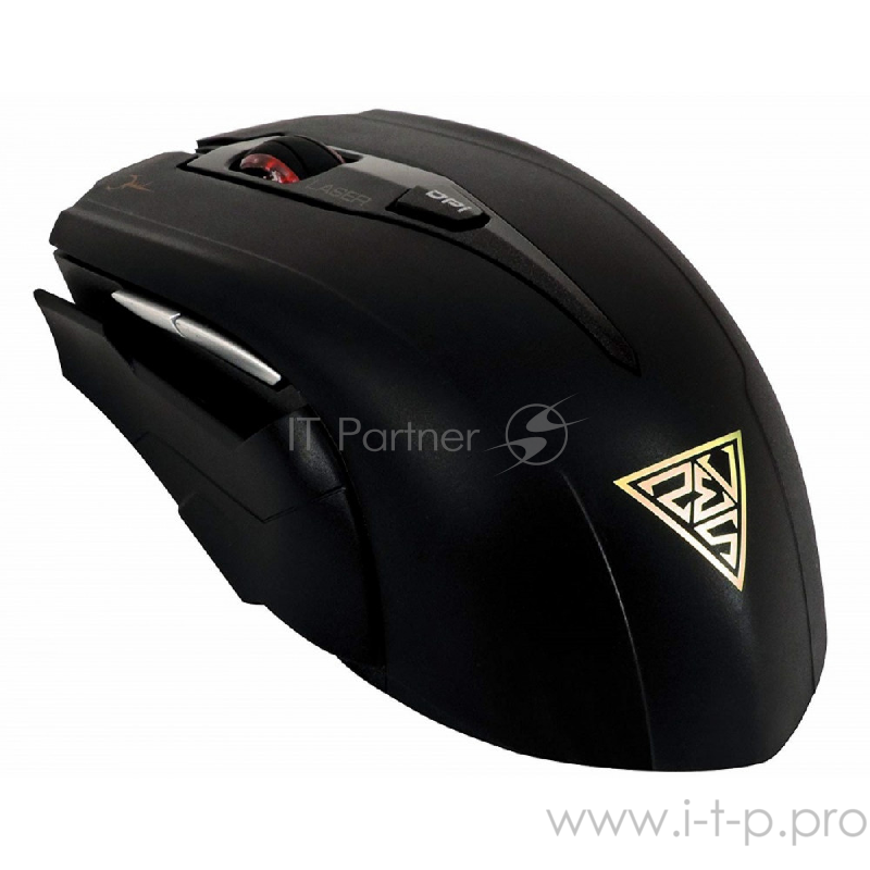 Gamdias HADES Laser игровая мышь (оранжевая подсветка, 7 кнопок, 8200 DPI, USB, 3 набора корпусных п