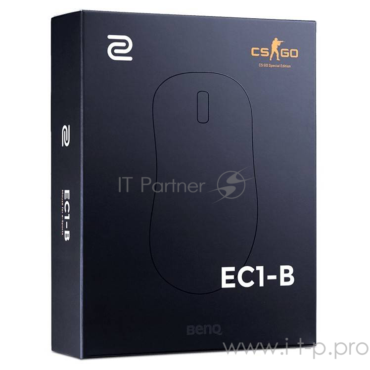 BENQ Zowie Мышь EC1-B (версия CS:GO) игровая, сенсор 3360, для правшей, 5 кн., USB кабель 2м, 400/8
