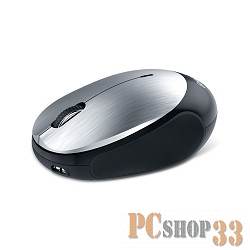 Мышь беспроводная Genius NX-9000BT серебристый чёрный (Silver), Bluetooth 4.0, встроенная Li-polymer