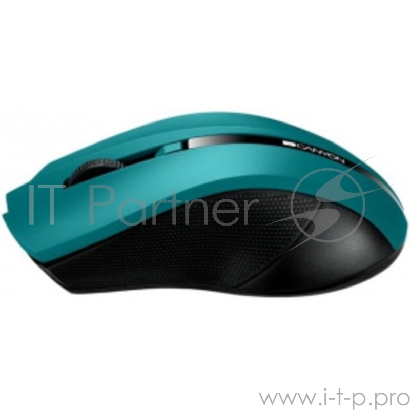 Мышь беспроводная CANYON CNE-CMSW05G, 2.4Ghz wireless Optical Mouse with 4 buttons, DPI 800/1200/16