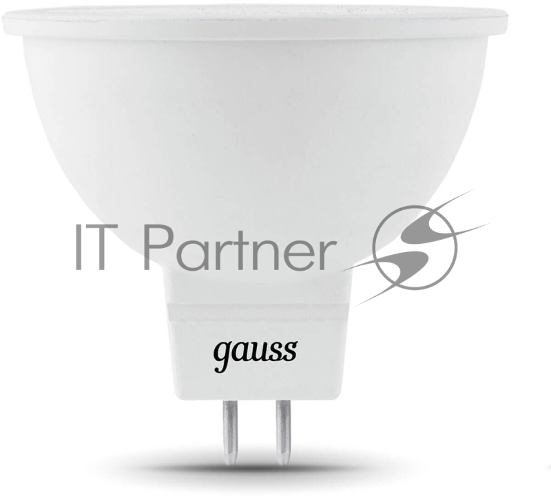 Лампа LED GAUSS MR16 12V 5W 530lm 6500K GU5.3 1/10/100 201505305