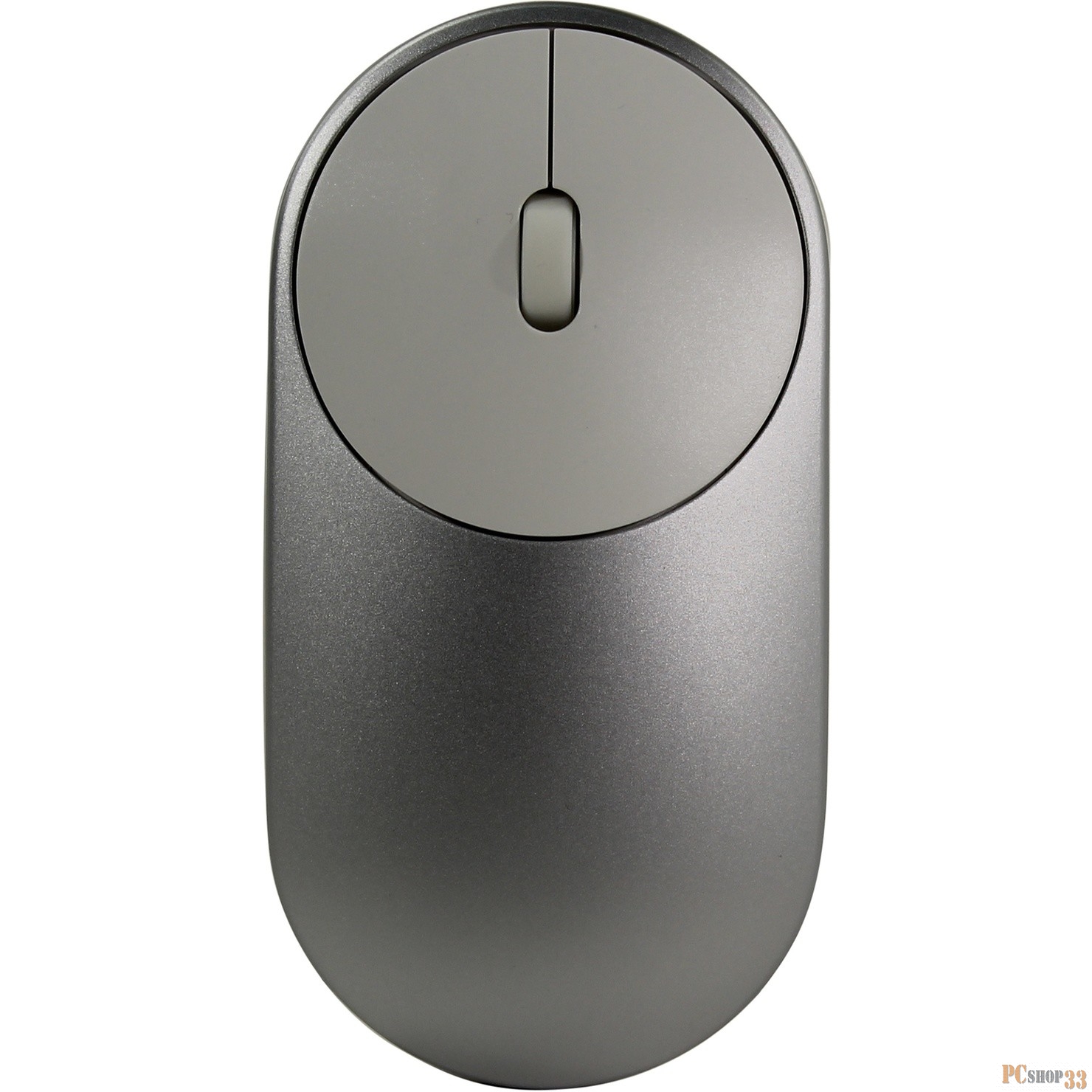 Мышь Xiaomi Mi Portable Mouse серебристый оптическая (1200dpi) беспроводная BT для ноутбука (2but)