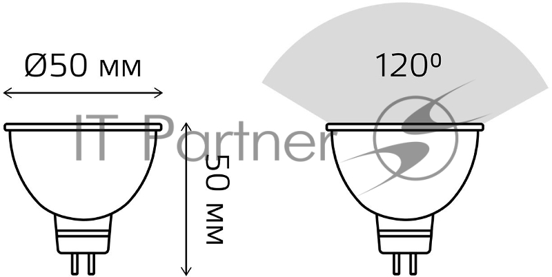 Лампа MR16 9W 830lm 4100K GU5.3 LED