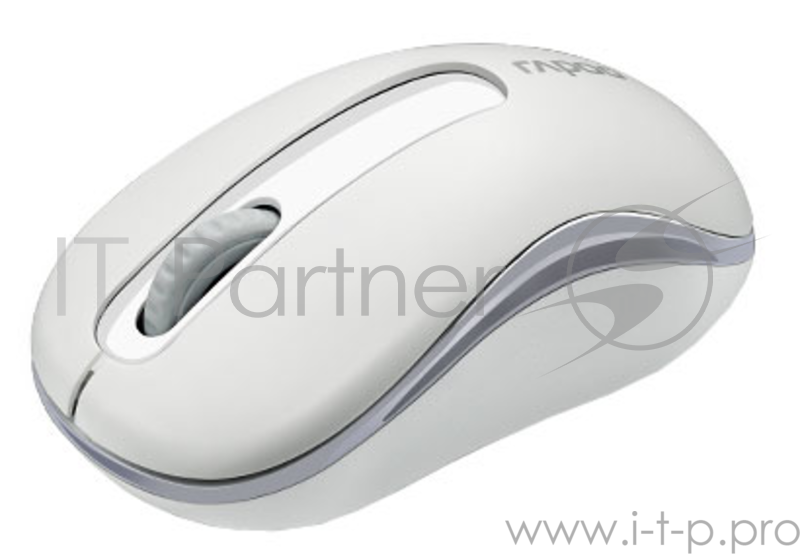 Мышь Rapoo M10 белый оптическая (1000dpi) беспроводная USB (2but)