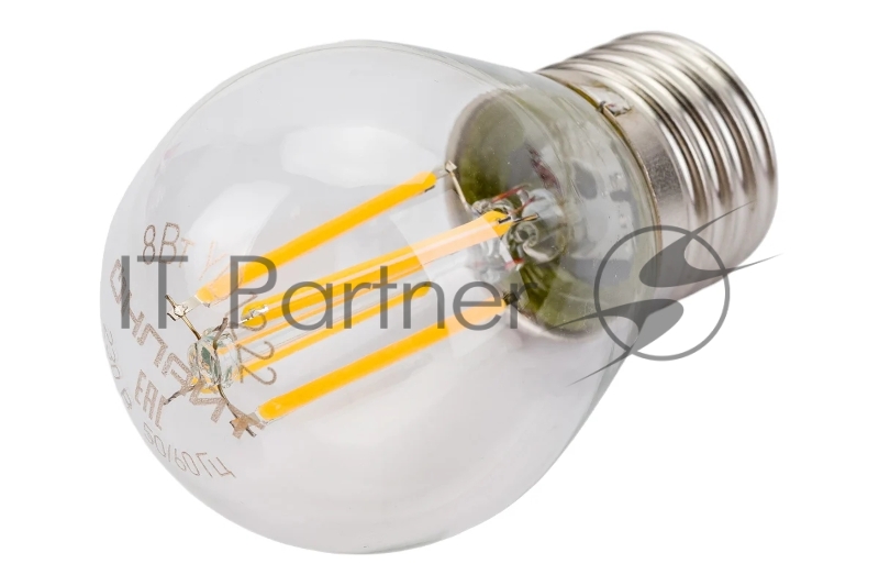 Лампа светодиодная ОНЛАЙТ 80 880 OLL-F-G45-08-230-2.7K-E27 80880