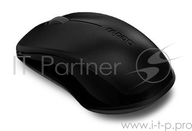 Мышь Rapoo 1620 черный оптическая (1000dpi) беспроводная USB (2but)