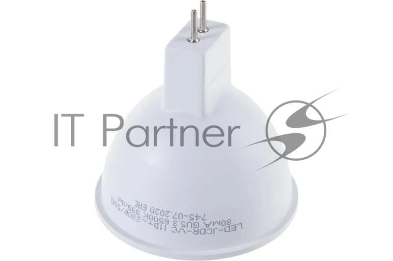 Лампа светодиодная LED-JCDR-VC 11Вт 230В GU5.3 6500К 990лм IN HOME 4690612024745