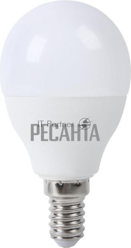 Лампа светодиодная LL-R-G45-7W-230-3K-E14 (шар