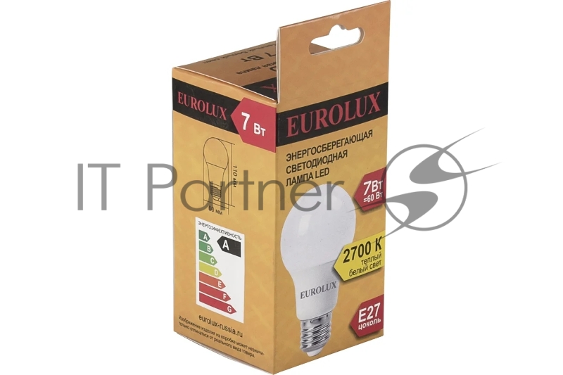 Лампа светодиодная LL-E-A60-7W-230-2