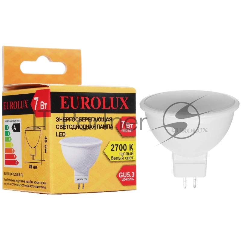 Лампа светодиодная LL-E-MR16-7W-230-2