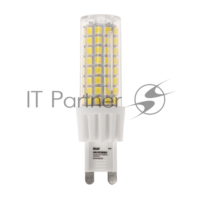 Лампа светодиодная REXANT капсульного типа JD-CORN REXANT G9 230 В 7 Вт 6500 K холодный свет (поликарбонат)