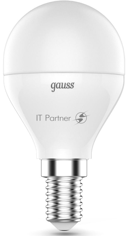 Лампа Шар 6W E14 RGBW+димирование LED