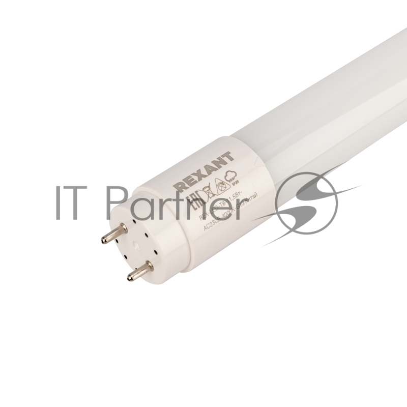 Лампа светодиодная REXANT Трубка Т8 11,5 Вт 978 Лм G13 AC 170-265 В 4000 K нейтральный свет