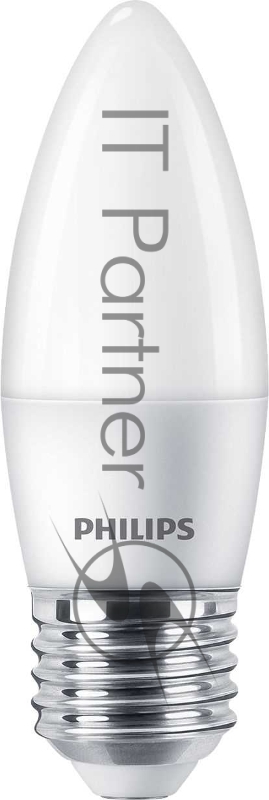 Лампа светодиодная 6Вт 620лм E27 840 B35 матовая