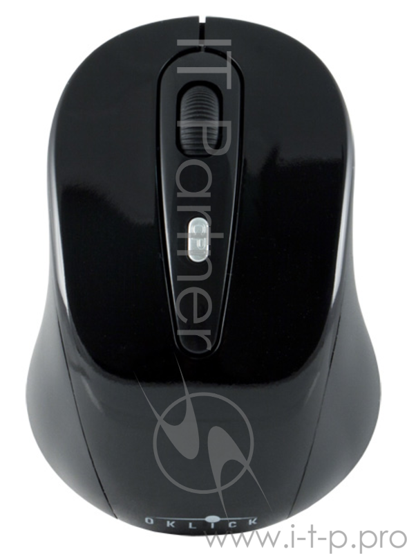 Мышь Oklick 435MW черный оптическая (1600dpi) беспроводная USB (3but)