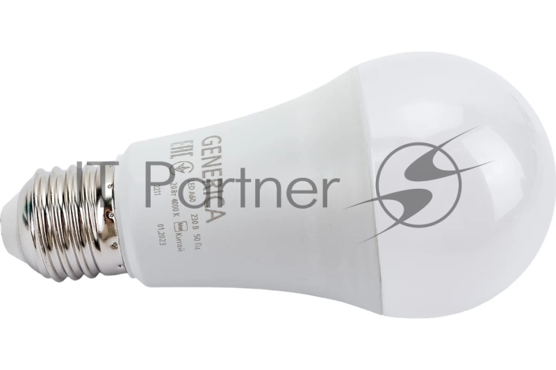 Лампа светодиодная A60 20Вт грушевидная 4000К E27 230В GENERICA LL-A60-20-230-40-E27-G