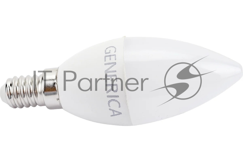 Лампа светодиодная C35 10Вт свеча 3000К E14 230В GENERICA LL-C35-10-230-30-E14-G