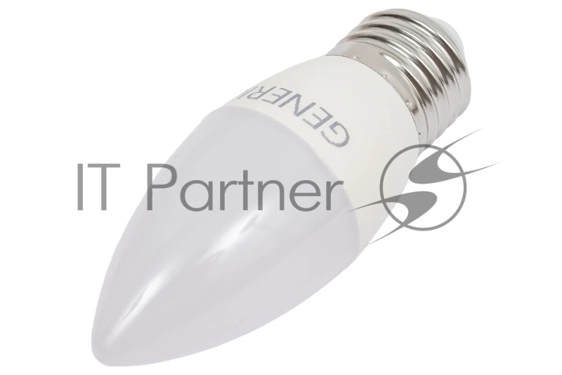 Лампа светодиодная C35 10Вт свеча 4000К E27 230В GENERICA LL-C35-10-230-40-E27-G