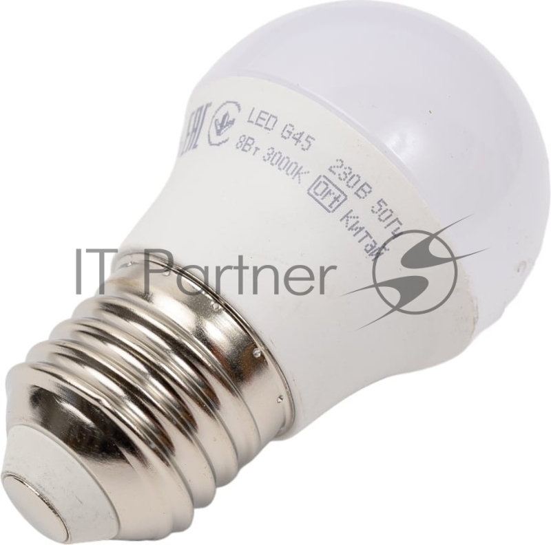 Лампа LED G45 IEK LL-G45-08-230-30-E27-G шар 8Вт 230В 3000К E27 GENERICA