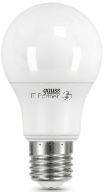 Лампа светодиодная Gauss Elementary 7Вт цок.:E27 груша 220B 6500K св.свеч.бел.хол. A60 (упак.:10шт) (23237A)