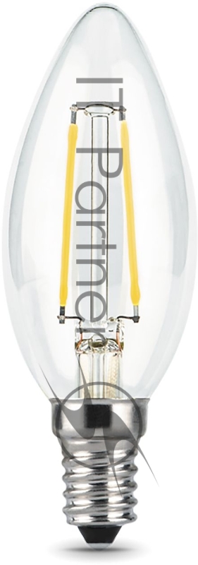 Лампа филам. Gauss 9Вт цок.:E14 свеча 220B 4100K св.свеч.бел.ней. C37 (упак.:10шт) (103801209)