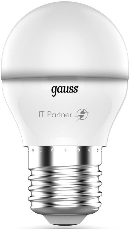 Лампа Шар G45 6W E27 RGBW димирование LED 1/100