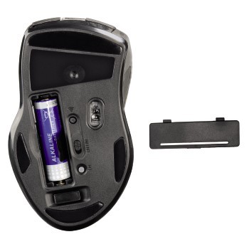 Мышь Hama H-53879 Roma черный лазерная (1600dpi) беспроводная USB (6but)