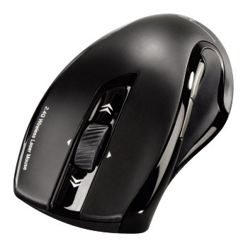 Мышь Hama H-53879 Roma черный лазерная (1600dpi) беспроводная USB (6but)