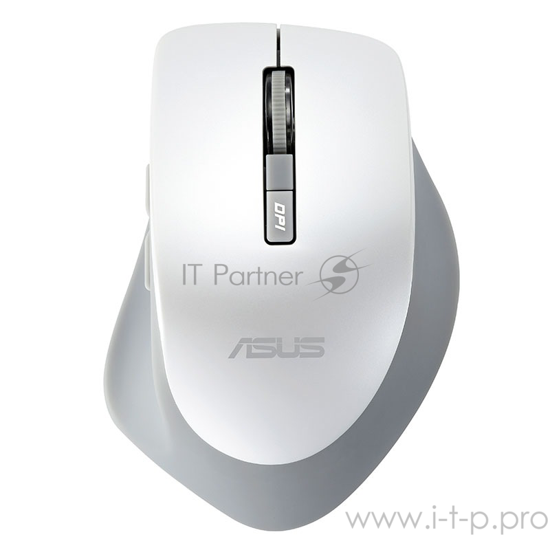 Мышь Asus WT425 белый оптическая (1600dpi) беспроводная USB2.0 для ноутбука (5but)