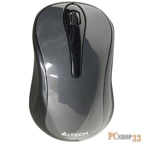 Мышь A4 V-Track G7-360N серый оптическая (2000dpi) беспроводная USB2.0 (2but)