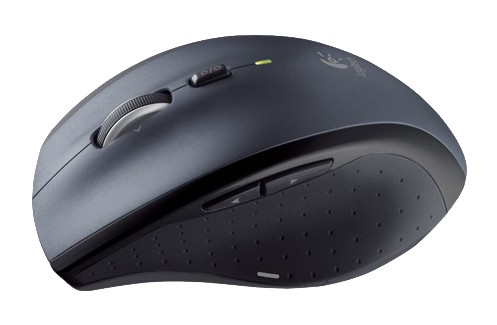 Беспроводная мышь Logitech M705 серебристый/черный лазерная (1000dpi) USB1.1 для ноутбука (5but)