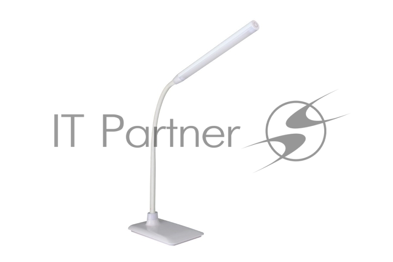 Лампа настольная Camelion KD-792 C01 белый LED 6Вт 230В сенсорн. вкл-е. 4 ур. ярк 4000К