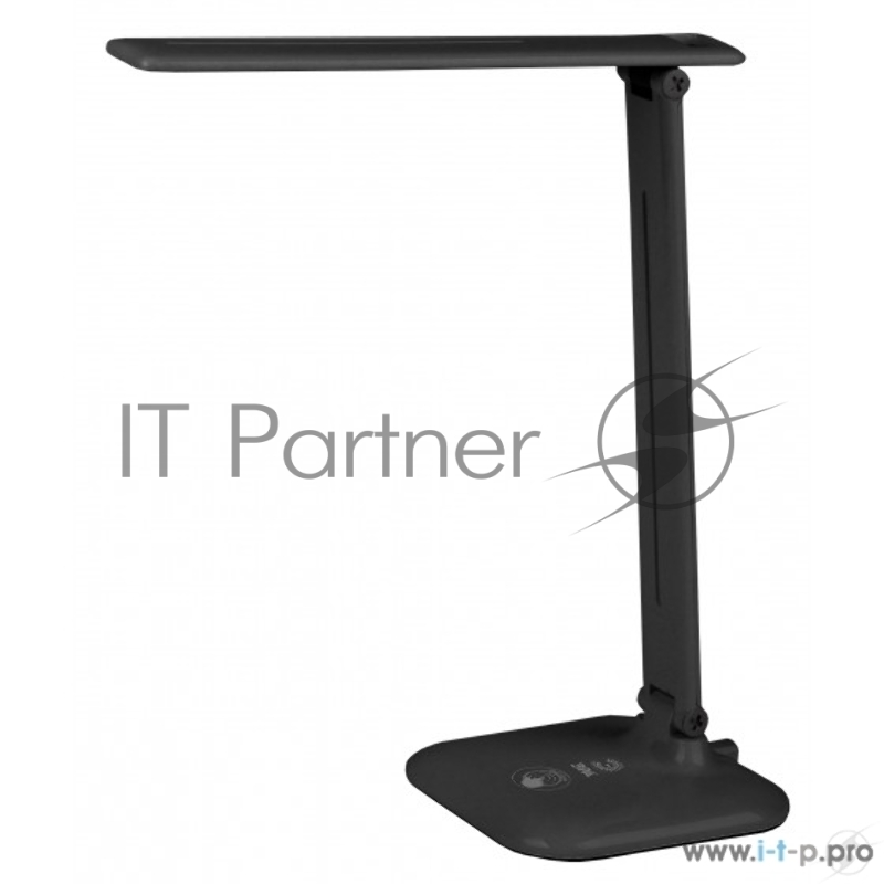 Настольный светодиодный светильник ЭРА Б0031613 NLED-462-10W-BK черный {складной, 3 ступенчатый диммер яркости, цвет. темп. 3000К}
