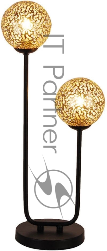 Настольная лампа HIPER H970-1 2G96Вт BLACK/GOLD