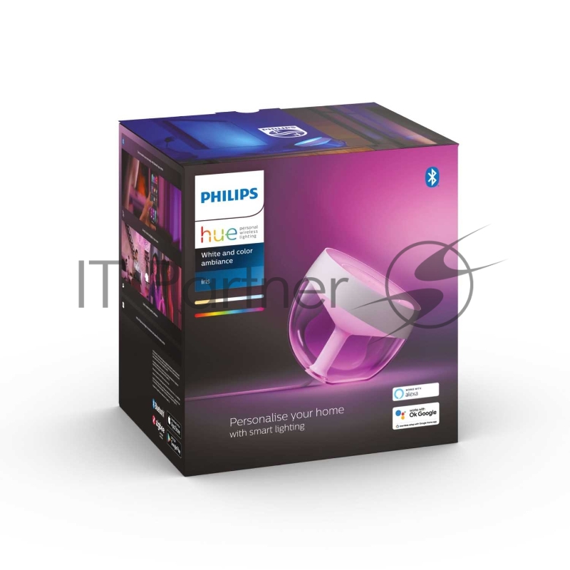 Настольная лампа Philips Hue Iris в белом корпусе Hue Iris gen4 EU/UK white