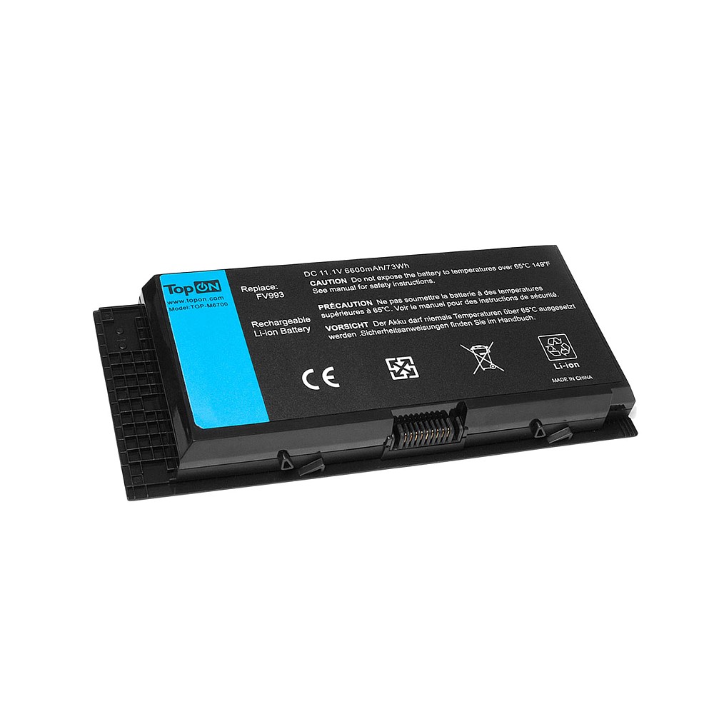 Аккумулятор для ноутбука Dell Precision M6700, M4700, M6600, M4600 Series. 11.1V 6600mAh 73Wh. 97KRM, KJ321.