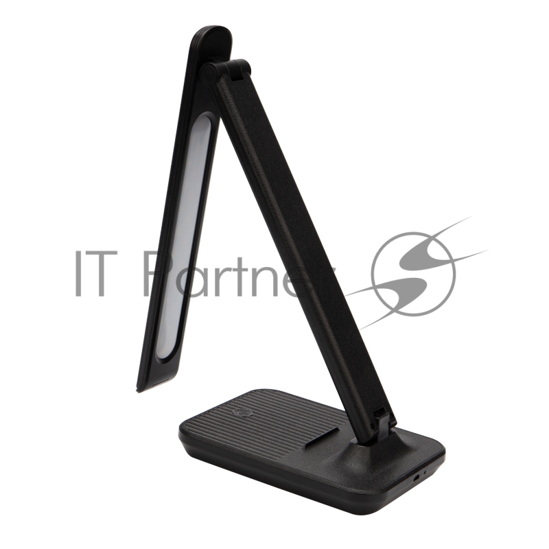 Светильник настольный REXANT Click Skin на основании, LED, 7 Вт 2700-6500 К, диммируемый 3 ступени, заряжаемый (автономный режим 3 часа), корпус с эффектом тиснения кожи