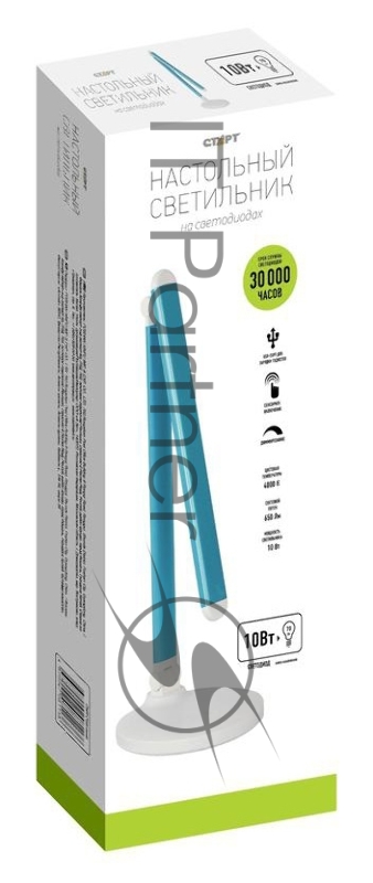 Светильник Старт СТ209 настольный на подставке синий 10Вт